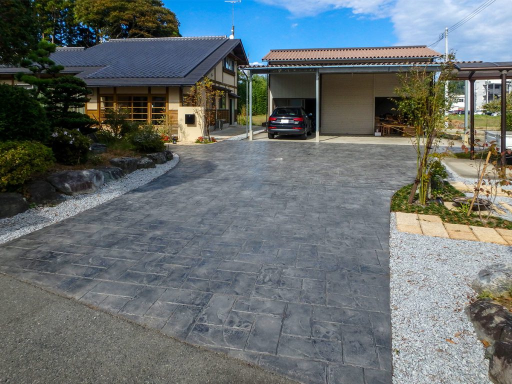 こんな変わったコンクリートはいかがでしょうか？ | マツザキガーデン